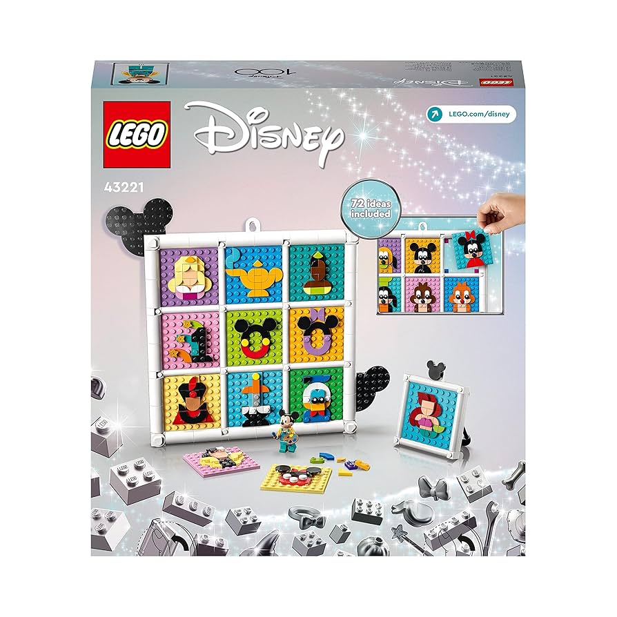 ミモフル様4 LEGO 100 Years of Disney Animation Icons Mosaic Craft Set